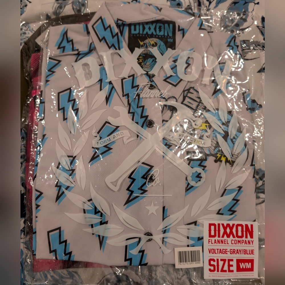 DIXXON Voltage Party Shirt Women's Medium Bnib